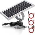 SUNER POWER 10W 12V Solar Battery Charger Maintainer, Built-in Smart MPPT Charge Controller, Adjustable Mount Bracket, Waterproof 10 Watt Solar Panel Kits for Car Automotive Boat Marine RV Trailer - size: 10W PRO