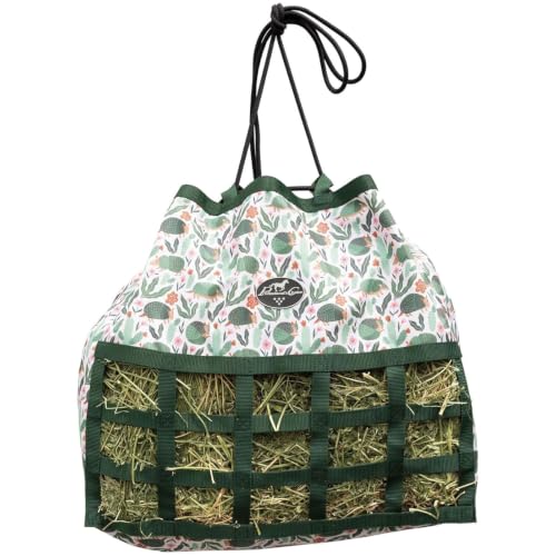 Professional's Choice Scratch Free Hay Bag | Slow Feed Horse Hay Holder - color: Armadillos