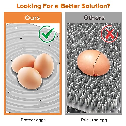 Washable Chicken Nesting Pads 8 Pack Cuttable 11.8 x 11.8 Inch Reusable Nesting Pads Be Suitable for Nesting Box Pads for Chickens (4 Orange and 4 Gray)