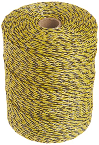Zareba 1320 ft Polywire - 400 M Electric Fencing - Weather Resistant, Highly Visible Poly wire - Easy to Install, Repair, Slice - PW1320Y6-Z - size: 1 Pack