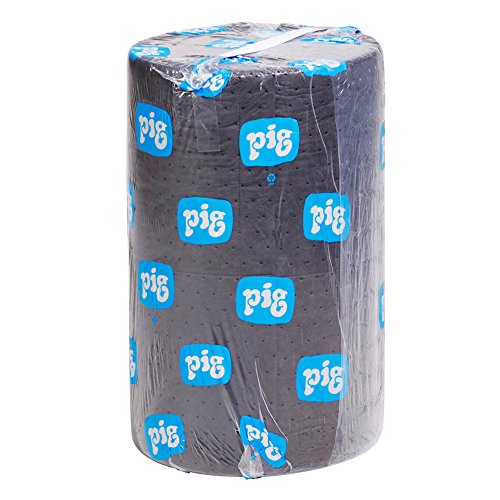 PIG Absorbent Mat Roll - 24" x 150' Heavyweight Mat Roll - Absorbs up to 32.4 Gallons - MAT202-01 - size: 150' x 24"