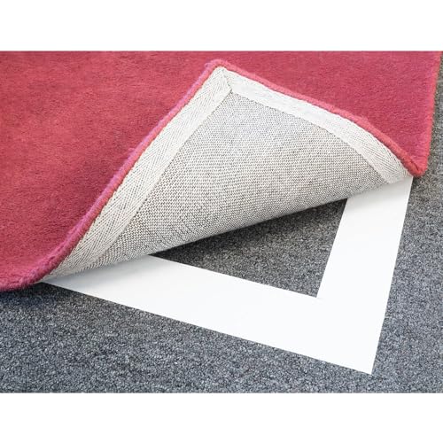Meister Double-Sided XL Floor Mat Tape - Secures Exercise Mats & Rugs in Place - 3in x 30yd | Extra strong 3" x 30yd floor tape for puzzle mats, roll-out mats, rugs and temporary floor coverings