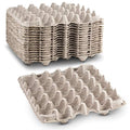 Biodegradable Pulp Fiber Egg Flats - 15 Pieces for Storing up to 30 Large or Small Eggs/Egg Crates That Make a Great Home for Roach Colony by MT Products