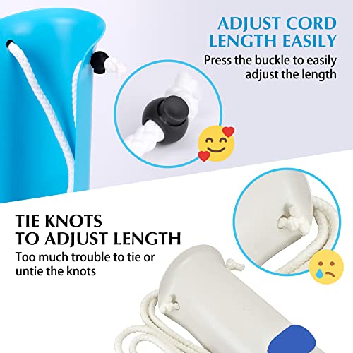 CAidRE Sock Aid - Wide 3.93" Sock Aid with Foam Handles, Sock Aide Device for Elderly, Sock Helper Easy On Easy Off for Regular Socks, Blue - color: Blue