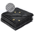 Kesfitt 40% Shade Cloth 6.5x10 ft, Breathable HDPE Mesh Sun Shade Tarp for Garden & Greenhouse, UV Resistant Outdoor Shade Fabric with Copper Grommets for Plants, Patio, Yard - size: 6.5frx10ft, style: 40% Shading Rate