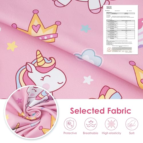 cyeollo Recovery Suit for Dogs Surgery Surgical Dog Onesie, Unicorn, S | Spay & Neuter Body Suit, Prevents Licking Dog Surgical Suit, E-Collar Cone Alternative, Protects Wounds, Easy Potty Access - color: 2# Unicorn, size: Small (Back: 12"-15")