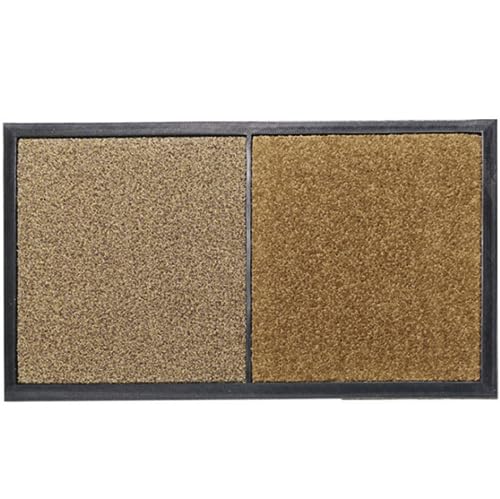 Disinfection Floor Pad Mat Sanitizing Floor Mat Multifunction Entrance Mat Footbath Rug Shoe Home Hotel (Brown) - color: Brown