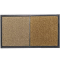 Disinfection Floor Pad Mat Sanitizing Floor Mat Multifunction Entrance Mat Footbath Rug Shoe Home Hotel (Brown) - color: Brown