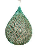 Harrison Howard Slow Feed Hay Net for Horses, 40 Inch Hay Bag Holds 1–2 Flakes, 2 Inch Mesh Durable Hanging Feeder for Stable, Pasture & Livestock-Grass Green - color: Grass green