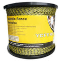 Upgraded Electric Fence Polywire 5050 Feet 1540 Meters, 6 Stainless Steel Strands for Reliable Conductivity and Rust Resistance, Portable Electric Fencing,UV, Rust Resistant - size: 5050 Feet/1540 Meters