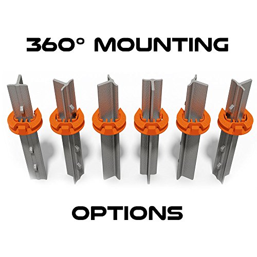 T-360 Electric Fence T-Post Insulator - Orange (Bulk Qty: 250)