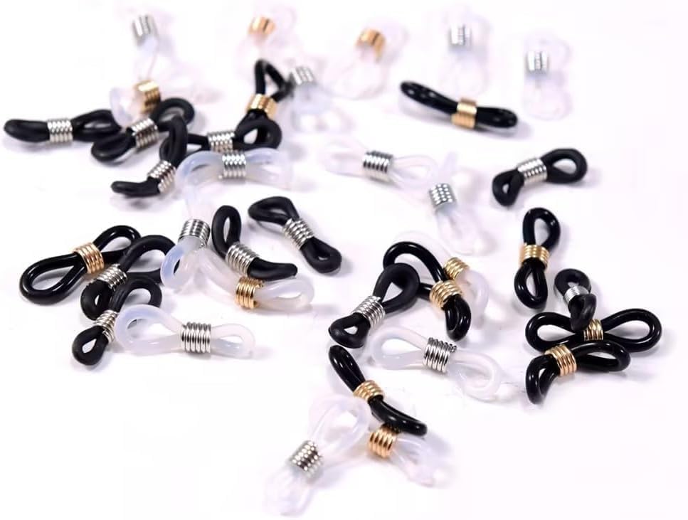 50 Pcs Black Baby Chick Splay Leg Hobble Chicken Leg Bands, Adjustable Chicken Hobble Braces for Spraddle Leg Repair Poultry Care Supplies,Bird Ducks Newly Hatched, Poultry Feeders