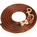 Mustang Poly Lead Rope 9ft. with Bolt Snap - color: Brown