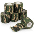 6 Pack Self Adhesive Bandage Wrap,Vet Wraps,2" X 5 Yards Elastic Cohesive Bandage Wraps,Army Green - color: Army Green, size: 2IN - 6Pack