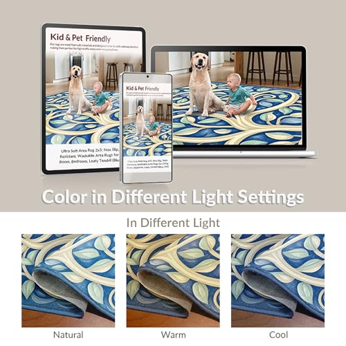 Flatwoven High Traffic Area Rug 2x3, Advanced Hygienic Entry Carpet with Footwear Disinfection Technology, Non Slip, Stain Resistant, Washable Area Rugs for Living Room, Bedroom (Gray, 2x3) - color: Gray/Pattern 14, size: 2' x 3' (Rectangular)