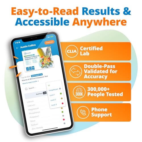 5Strands Food & Beverage Intolerance, Vitamins & Minerals Imbalance & Environmental Sensitivity Test, at Home Hair Analysis for Adults & Kids, Full Body Insight, Results in 4 Days