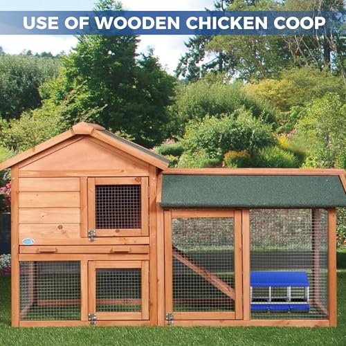 Galvanized Steel Chicken Nesting Box 3 Compartment with Pull Out Tray, Roll Away Nest Boxes for Laying Hens Egg Collection, Wall Mount Poultry Nest Box for Coop with Handle, Blue - color: Blue, size: 3 Compartments
