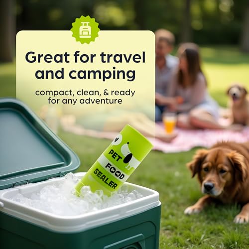 The Original Dog Food Loaf Storage Container - Patent Pending Reusable Airtight Can Cover Pet Food Sealer - Keeps Dog Food Can Fresh in the Fridge, Eliminates Odor - color: Loaf - 1 pack