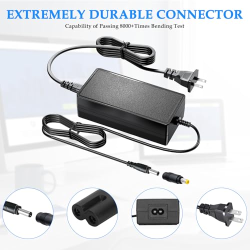 Power Supply Adapter for Onsju 18 Egg Incubator 12V AC/DC Replacement Charger Cord for Automatic Egg Turning Temperature and Humidity Control