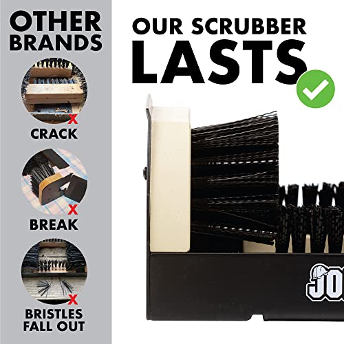 JobSite The Original Boot Scrubber and Boot Polish Wax Bundle