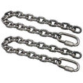 SeaSense Stainless Steel Safety Chain 5/16-Inch x 24-Inch with Quick Link, 2 Piece