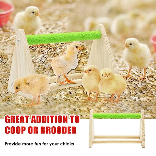 Chick Brooder Box Starter Kit with Chick Perch,flip Top Poultry Feeder, 1l Chick Feeder and Waterer Kit, Baby Chick Starter Home Kit, Baby Chicken Supplies for Baby Chick, Duck and Quail - color: Chick Brooder Box Starter Kit