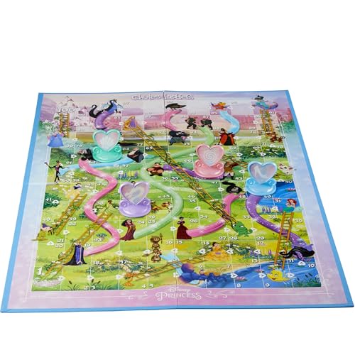 Hasbro Gaming Chutes and Ladders: Disney Princess Edition Board Game