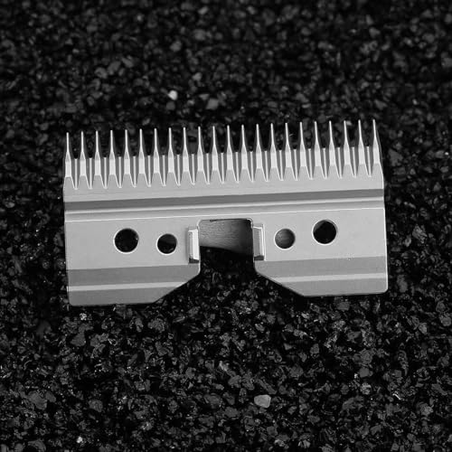 2PCS Fast Feed Metal Replacement Blades for Oster Fast Feed Clipper A5 Grooming Clippers Movable Blade…