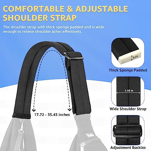 SlowTon Dog Carrier Sling - Thick Padded Shoulder Strap Adjustable, DB, S | Dog Carriers for Small Dogs, Puppy Carrier Purse for Pet Cat with Front Zipper Pocket Safety Belt Machine Washable - color: E-Ink Knitted Fabric