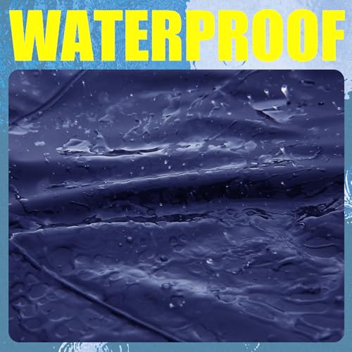 RainRider Rain Pants for Men Women Waterproof Rain Gear Bib Overalls Trousers for Fishing Hunting - color: Navy, size: Small