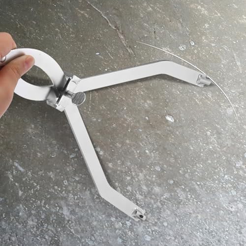 Dunzoom 1 Pcs 24 Inch Radius Divider Tool, Metal Compass Dividers | Replaceable Points Insulation Tools, Metalworking Drawing Woodworking Scribers, Normal Sheet Metal Fabrication Layout Divider