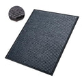 Front Door Mat, 4'x6'Indoor Outdoor Welcome Commercial Floor Mats | Heavy Duty Durable Inside Outside Entrance, Waterproof All-Season, All-Weather Non Slip Backing Doormat for Entryway, Black - size: 48"x72"