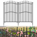 No Dig Garden Fence 40" H x 22.5'L Decorative Yard Dog Outdoor Panels - size: 40 in(H)
