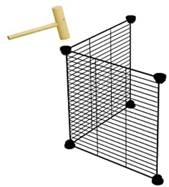 Extra Large Guinea Pig Enclosure Hamsters Critters Turtles Habitat Adjustable Shape Easy to Setup Bunny Puppy Play Ground Center Divider Access Door Mouse Mice Playpen Waterproof Bottom Canvas - size: 12 Pack