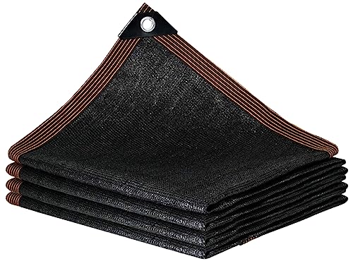 90% Shade Cloth - For Garden Plant, Outdoor Black Shades Cover with Grommets, Pergola, Patio, Greenhouse, Chicken Coop - size: 5x20FT