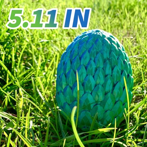5 Pcs，12" 3D Printed Dragon Eggs,Dinosaur Egg,Crystal Dragon Toys,Snake Eggs, Animals,Fidget Toy,Desk Executive Toy，Easter Eggs Basket Stuffers,Toys for Boys Kids Teen 5-7 4-6 8-12 - color: Tt-01