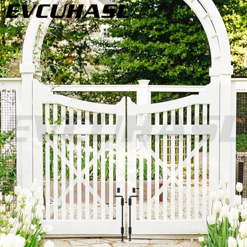 18" Cane Bolt Gate Drop Rod Heavy Duty Stopper Hardware, Gate Ground Latch for Wood Metal Vinyl Gates Doors, Gate Drop Pin for Holding Gate to The Ground, Black Finish-1 Pack - size: 18 Inch