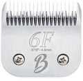Detachable A Series 6f Blade Dog Grooming Cuts Length 3/16" - 4.8mm Japanese High Carbon Steel Dog Grooming Blade Supplies | Detachable Blade Clippers (Compatible A5 Series(B6F) - color: 6F (3/16" - 4.8mm)