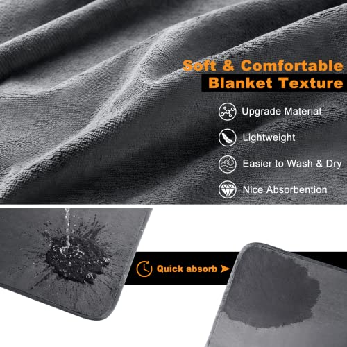 Dog Pee Pad Washable 82x120 Extra Large,Absorb Reusable Whelping Pads, Non-Slip Puppy Training Pads, Waterproof Floor Mat for Potty Training, Playpen,Incontinence,Housebreaking,Bed - size: 82"x120"-1PACK