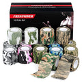 FRESINIDER 16 Rolls Self Adhesive Wrap Athletic Tape Gauze,Medical Bandage,Breathable Elastic Cohesive Bandage for Sports Injury & Pet (Camo) - color: Camo