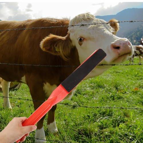 Happyyami Livestock Forcing Paddle Pig Show Stick Pasture Livestock Paddle for Sheep and Pig Handling Lightweight Manual with Ergonomic Handle 19.68 in