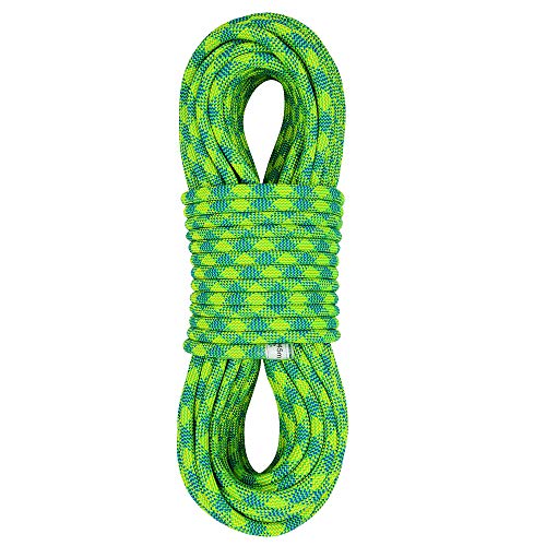 X XBEN 10.5 mm UIAA Dynamic Climbing Rope 45M(150FT), Safety Nylon Kernmantle Rope for Rock Climbing, Tree Climbing, Ice Climbing, Rappelling, Rescue - size: Dynamic-45M(150 Foot)