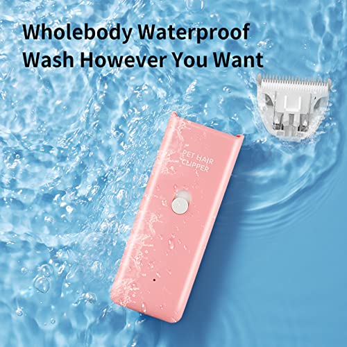 Replaceable Charging Cable & Standard Size Ceramic Blade Set | Pet Dog Hair Clipper Cat Trimmer Used Blade, Ceramic, Safe - color: Charger Cable+standard Blade