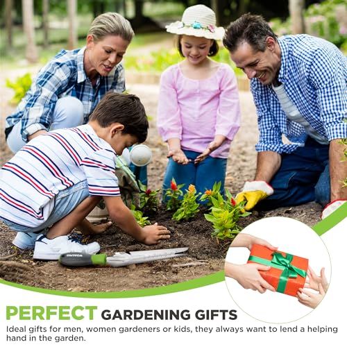 WORKPRO 5-in-1 Hand Weeder Puller, Stainless Steel Garden Trowel | Gardening Weeding Tool for Easy Weeder Removal, Planting, Weeding, Flower & Vegetable Care in Garden Lawn Yard
