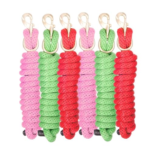 Tough 1 Tough-1 Poly Lead with Replaceable Bolt Snap - color: Pack - Bright