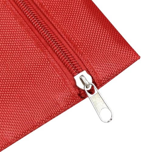 12pcs Mini First Aid Kit Empty Bag, Travel Empty First Aid Kit Pouch with Zippered for Emergency at Home, Boat, Camping, Hiking(Bag Only) - size: 24 x 15cm(9.45 x 5.91 Inch)