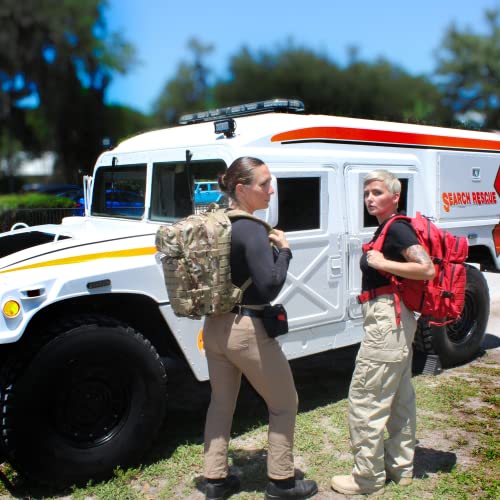 Luminary Tactical Trauma Kit Fully Stocked First Aid Kit Backpack EMS/EMT First Responder Medical Bug Out Bag for Preppers Professionals and Outdoorsman (Woodland Camo) - color: Woodland Camo