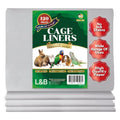 HA SHI Bird Cage Liners, 120 Unscented Newsprint Sheets, 31 x 21.5 in Large | 120 unscented newsprint sheets, 31 x 21.5 in. Large ink-free liners for bird cages and small pet enclosures. Trim to fit. - size: 120 Sheets - 31" x 21.5" (Pre-cut)