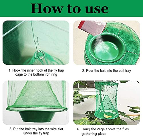 Ranch Hanging Catcher, Cage Catcher for Indoor and Outdoor, Family Farms, Park (2 Pack)