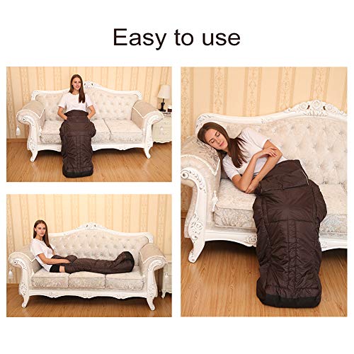 Woolala Heated Body Wrap, Large Electric Heating Pad | with 6 Adjustable Temperature Levels, Auto Shut Off Timer, Washable Warm Cover for Hands, Knees, Feet, Abdomen, Indoor Use